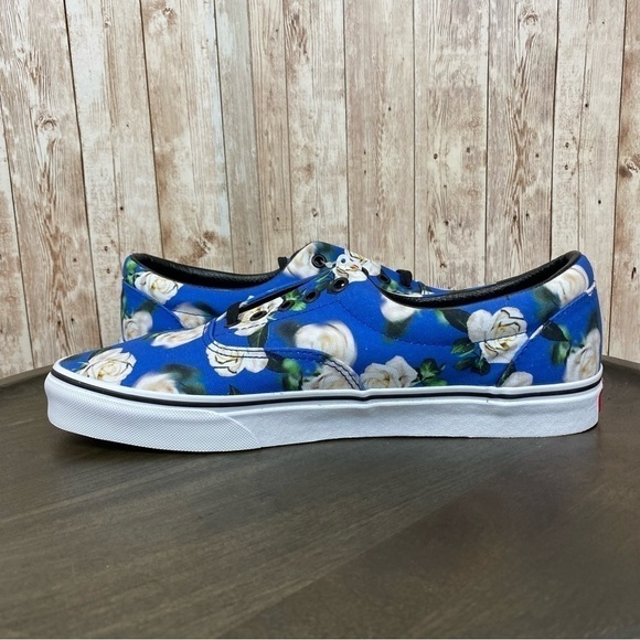 Vans Era Romantic Floral Lapis Blue Canvas Sneaker Size 11 Men - Picture 8 of 10